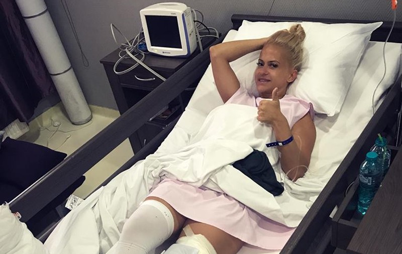 Anda Adam, selfie pe patul de spital. Anunțul important făcut de artistă