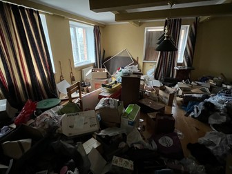 Casa familiei lui Nick, după ocupația rusească