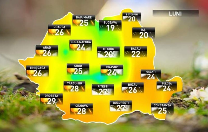 Prognoza meteo pe 10 septembrie. Cum va fi vremea în Capitală și în alte zone din țară