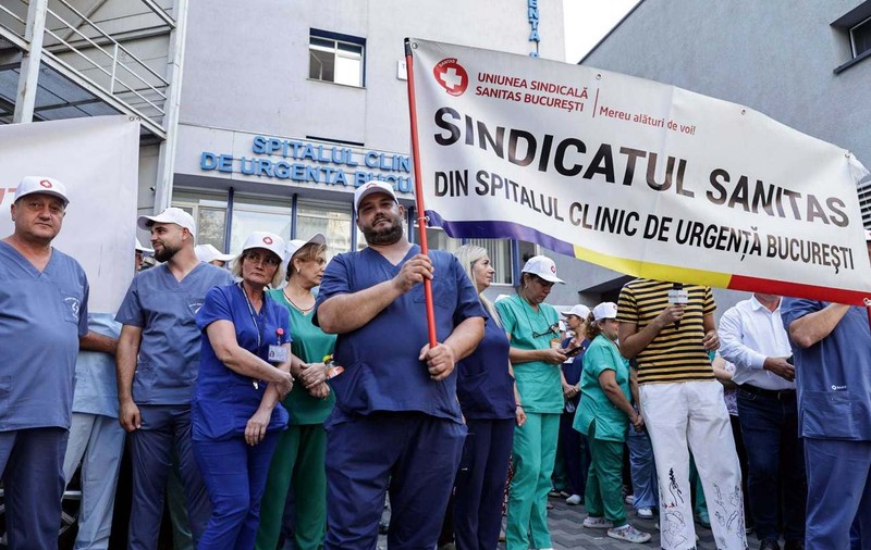 Sanitas anunță grevă generală în spitale, din 28 iulie, din cauza noii legi a salarizării: „Au început deja presiunile asupra angajaților”