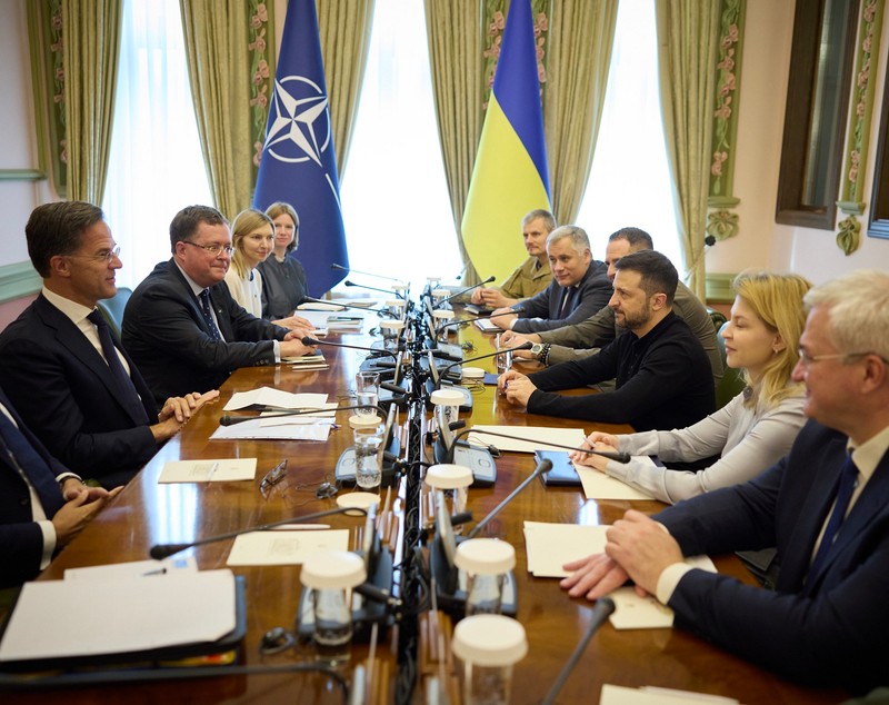 Noul șef al NATO, Mark Rutte, s-a dus la Kiev: „Putin trebuie să-și dea seama că aliații nu vor ceda” | VIDEO