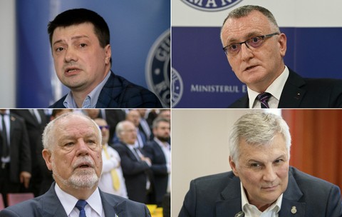 Ionut Vulpescu, Sorin Cimpeanu, MIrcia Chelaru, Daniel Zamfir. Foto Inquam Photos_George Calin, Hepta