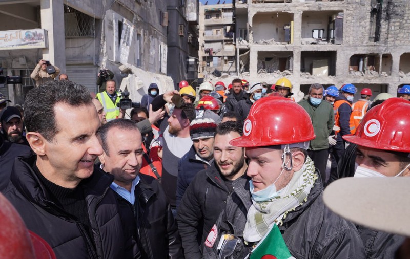 Dictatorul sirian Bashar al-Assad a acuzat „politizarea” ajutorului oferit după cutremur, în prima sa vizită în zonele afectate