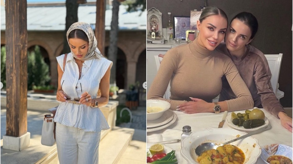 Bianca Dragusanu si Madalina Apostol. Foto/ Instagram