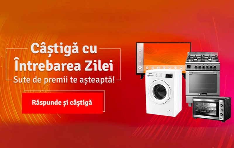 Lista câștigătorilor primei runde a concursului “Câștigă cu Întrebarea Zilei”. Mai avem sute de premii de dat