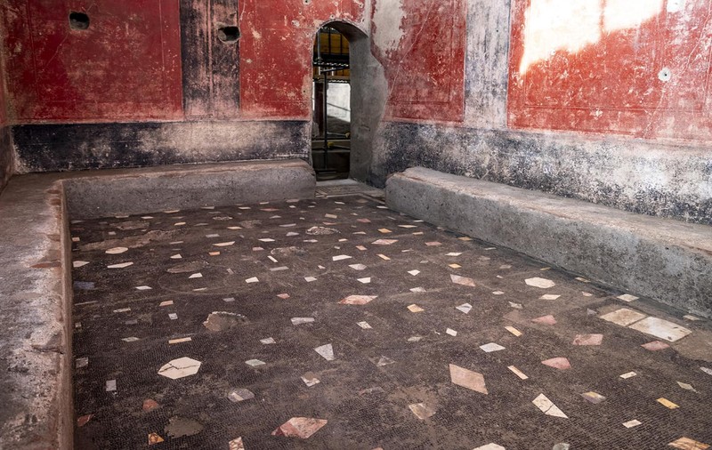 O descoperire extrem de rară în Pompei arată cum trăiau romanii foarte bogați