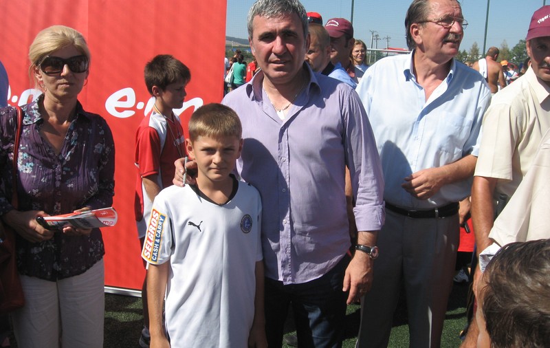 Marian Milea a marcat două goluri pentru Academia Hagi 
