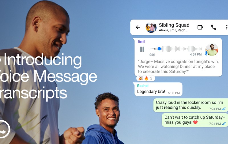 WhatsApp introduce o nouă funcție. Mesajele vocale vor fi transcrise