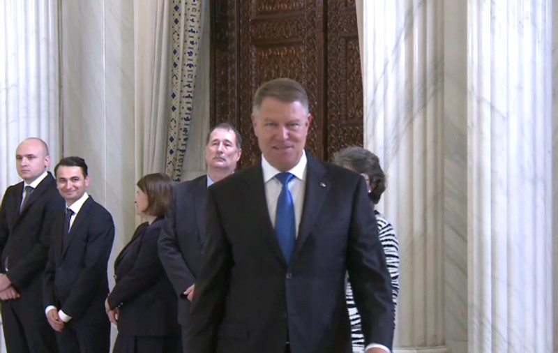 Klaus Iohannis: "Actul de justiţie este pus la îndoială public"