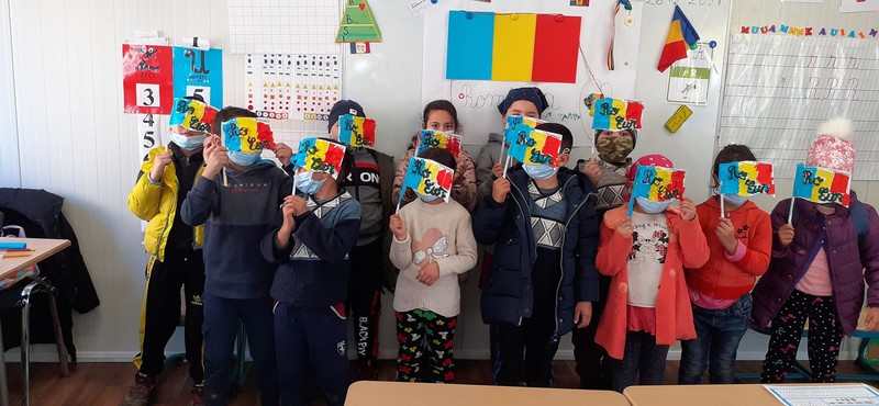 Elevii din clasa Angelei Popeia