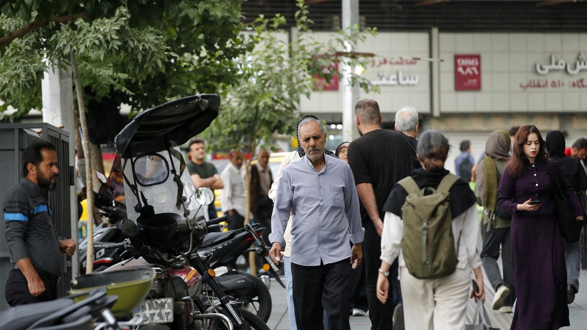 Teheran, într-o zi obișnuită. Imagine cu caracter ilustrativ Foto: Profimedia