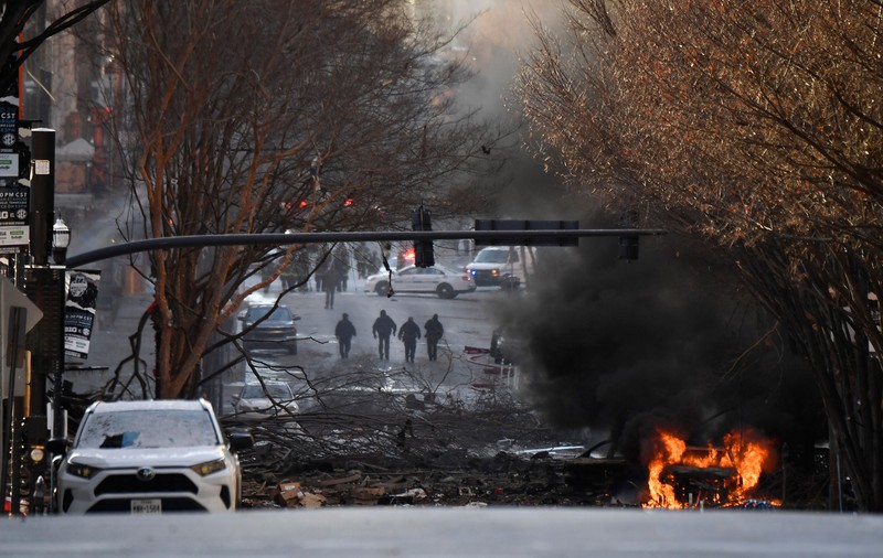 Explozia puternică din Nashville, rezultatul unui posibil atac sinucigaș