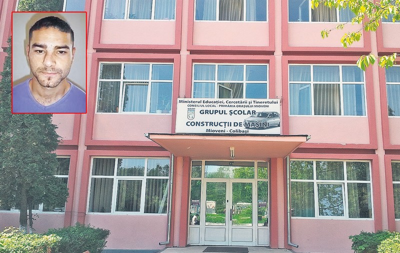 Deţinuţi scoşi la muncă în curtea şcolii