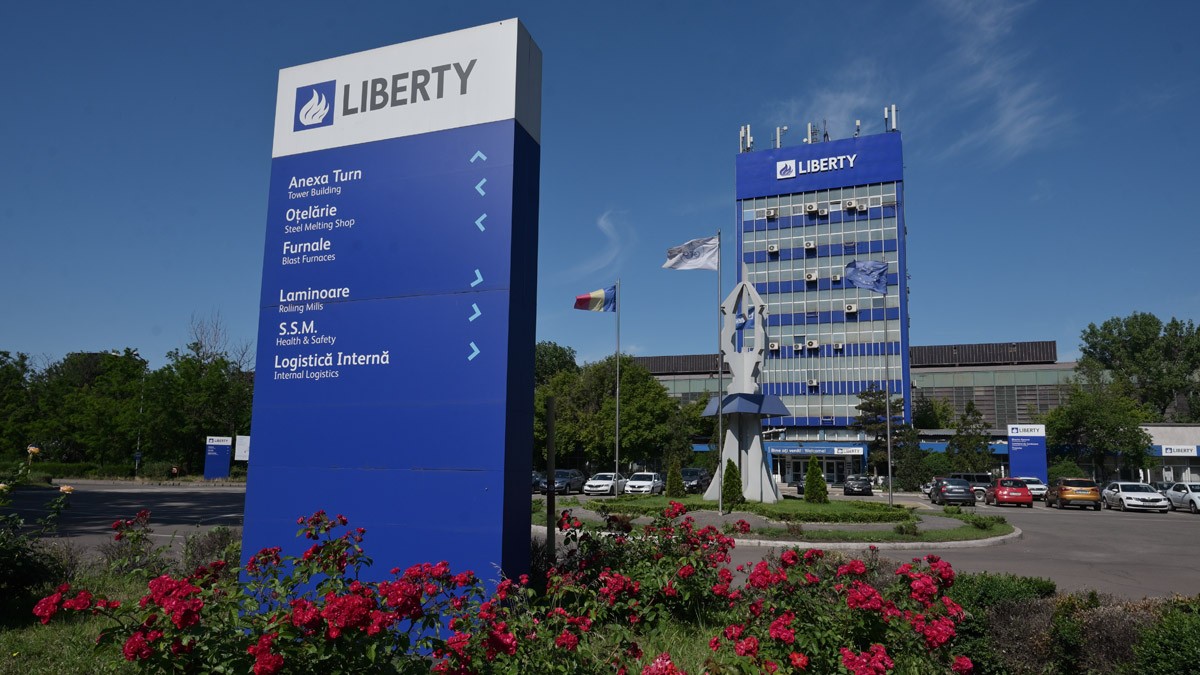 Sediul companiei Liberty Galați