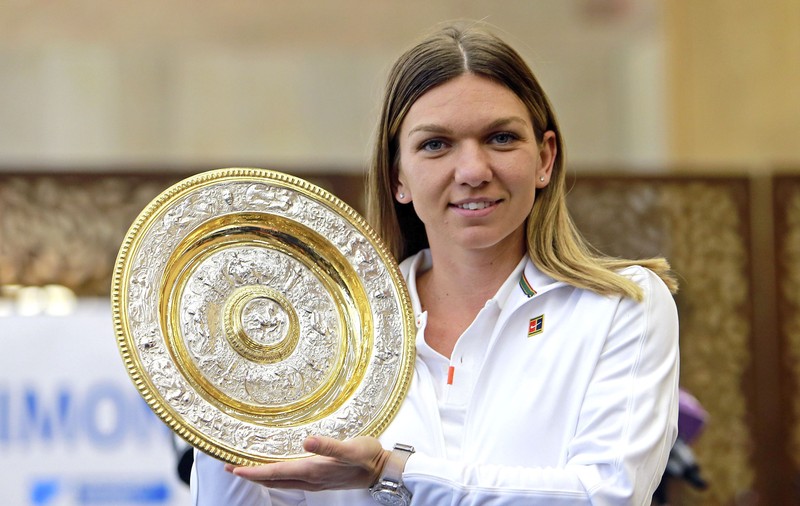 Simona Halep va fi decorată marţi, la Palatul Cotroceni, cu Ordinul Naţional "Steaua României" în grad de Cavaler