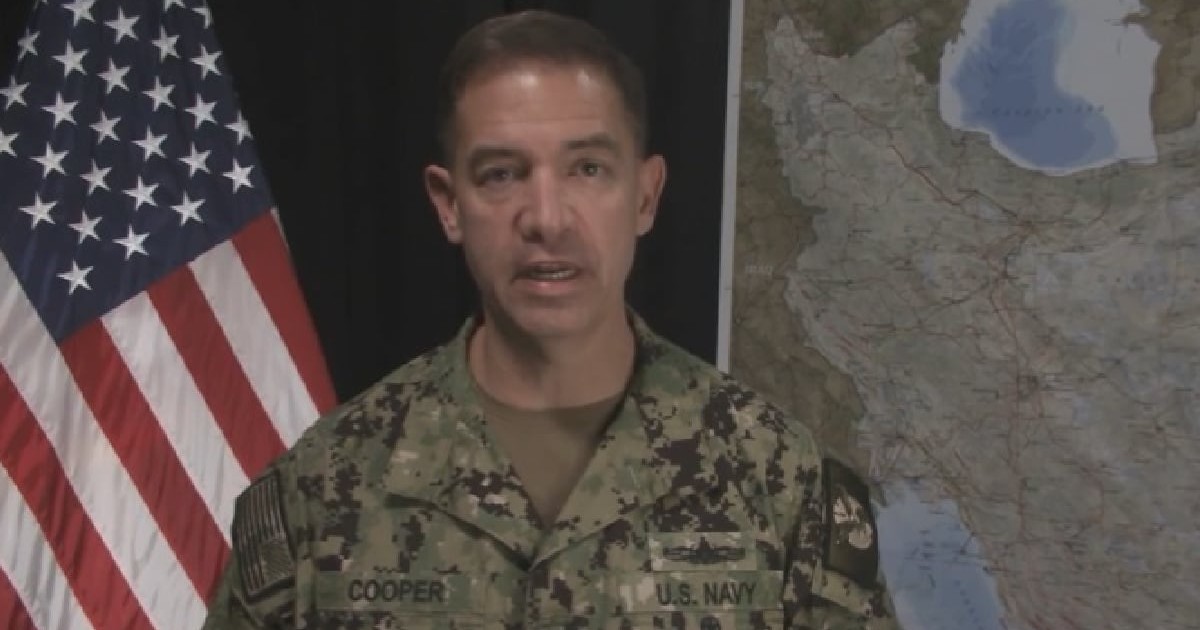 Amiralul Brad Cooper, comandantul Comandamentului Central (CENTCOM) al SUA