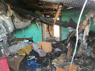 Magda a postat pe Facebook poze cu locuinţa familiei Vlad, imediat după incendiu