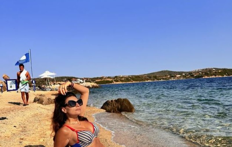 Imagini rare cu Ioana Ginghină în costum de baie. Cum își menține silueta la 46 de ani: „Mai putini carbohidrați și zahăr deloc aproape”