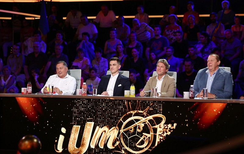 Florin Răducioiu, Helmuth Duckadam, Florin Gardoş şi Ion Crăciunescu, în juriu la iUmor sezonul 15