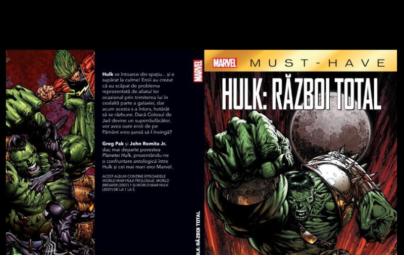 Hulk: Război total - Ediția nr. 50 din colecția Marvel