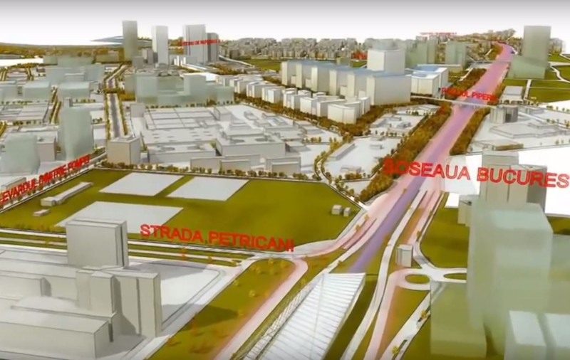 #salvatipipera / Bulevardul “neștiut” din Pipera Sud. Drumul paralel cu calea ferată București-Constanța, în stadiu de proiect de 13 ani