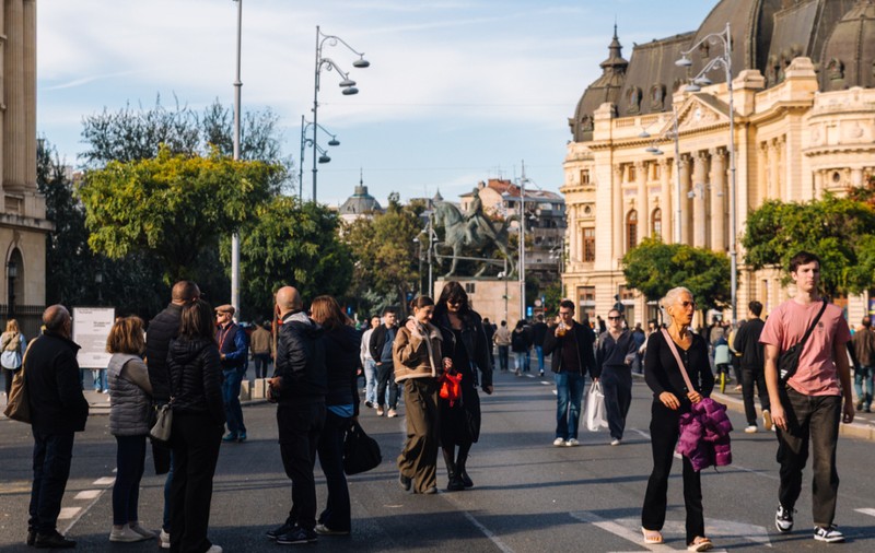 Programul „Străzi deschise - București” revine din 25 aprilie. Care vor fi zonele pietonale: traseul se extinde