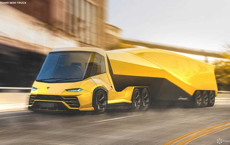 Auto Bild: Cum ar arăta camioanele dacă ar fi produse de Ferrari, Lamborghini sau McLaren