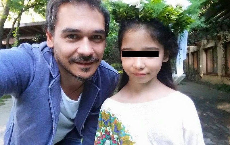 Fetiţa lui Răzvan Simion împlineşte, astăzi, 12 ani. Ce mesaj i-a transmis "matinalul" copilei