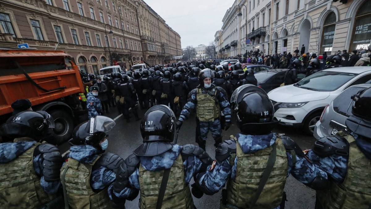 Protest uriaș pro-Navalnîi în Rusia