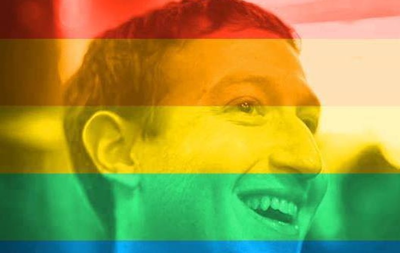 Utilizatorii care și-au schimbat poza de profil în curcubeu, cobai pentru Facebook