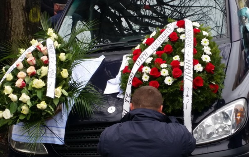 Vărul Simonei Halep a fost înmormântat la Constanța / GALERIE FOTO & VIDEO