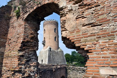 The ancient royal residence in Targoviste, the capital of Wallachia until around 1700 when the Romanian hospodars moved their courts to Bucharest._pictures taken 8 August 2008.