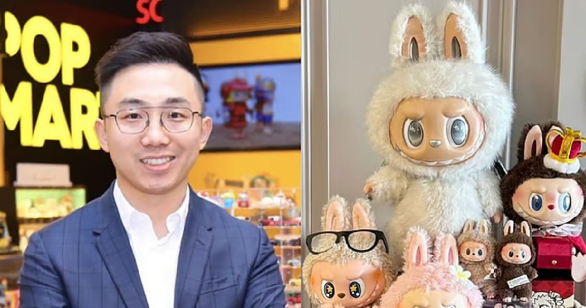 Wang Ning, antreprenor chinez, cel mai tânăr miliardar din top 10 cei mai bogați oameni din China, alături de păușile Labubu, pe care le comercializează