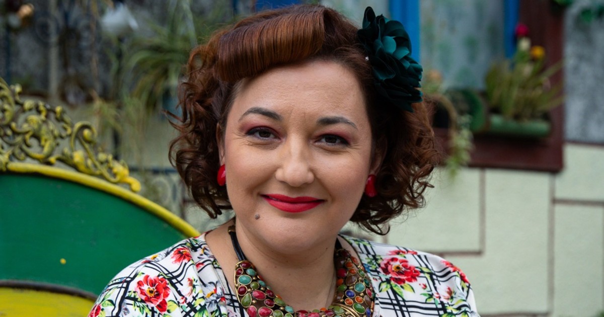 Ecaterina Ladin e Dalida în serialul „Las Fierbinți”