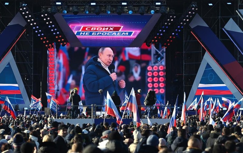 VIDEO. Motivul pentru care televiziunea rusă a întrerupt brusc discursul lui Putin
