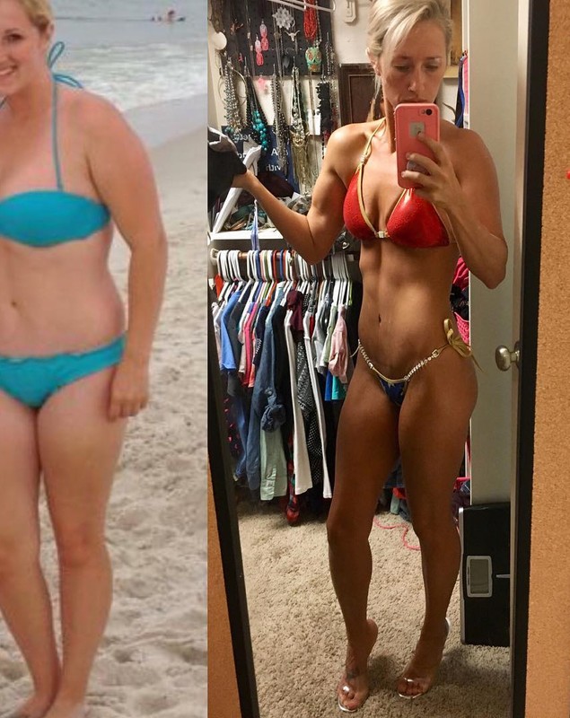 O femeie și-a extirpat uterul și ovarele ca să scape de durerile menstruale. A slăbit zeci de kilograme și participă la concursuri de bikini