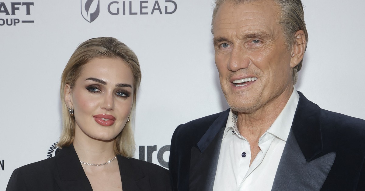 Emma Krokdal și Dolph Lundgren