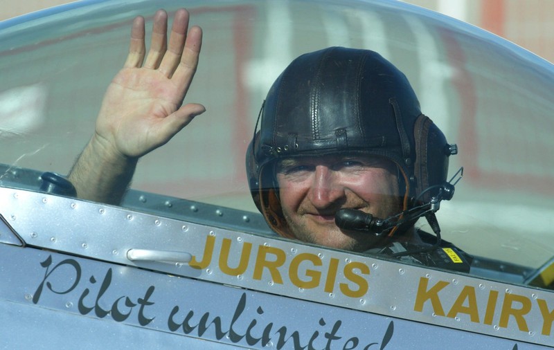 Jurgis Kairys, la un pas de moarte, după ce a căzut cu avionul în mare