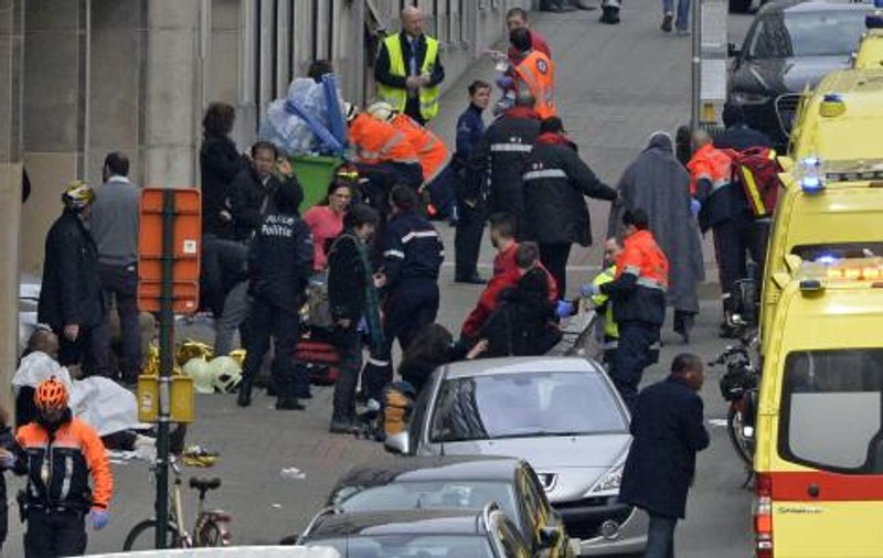 Imagine terifiantă! Cum arată metroul din Bruxelles în care a avut loc un atac cu bombă