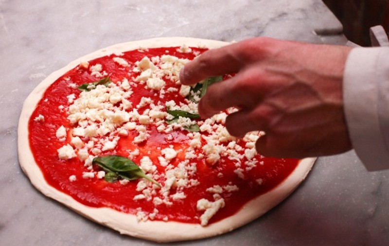 Pizza quatro formaggi