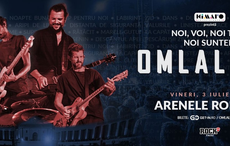 Om la lună anunță marele concert ‘Noi, Voi, Noi toți – Noi suntem om la lună’ – vineri 3 iulie 2026, Arenele Romane, București