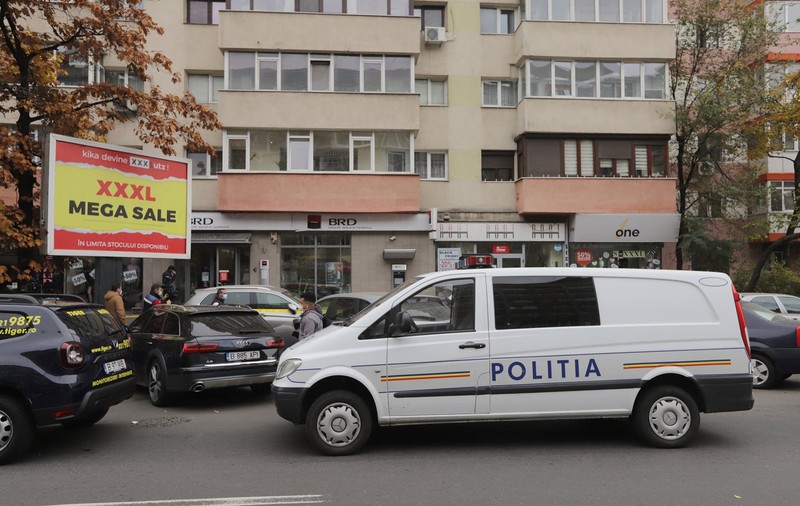Poliția a reținut un suspect în cazul jafului de la BRD