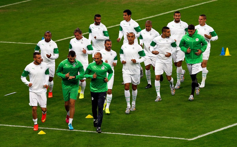 Algerienii vor să se califice în "optimi" la CM 2014. FOTO: EPA