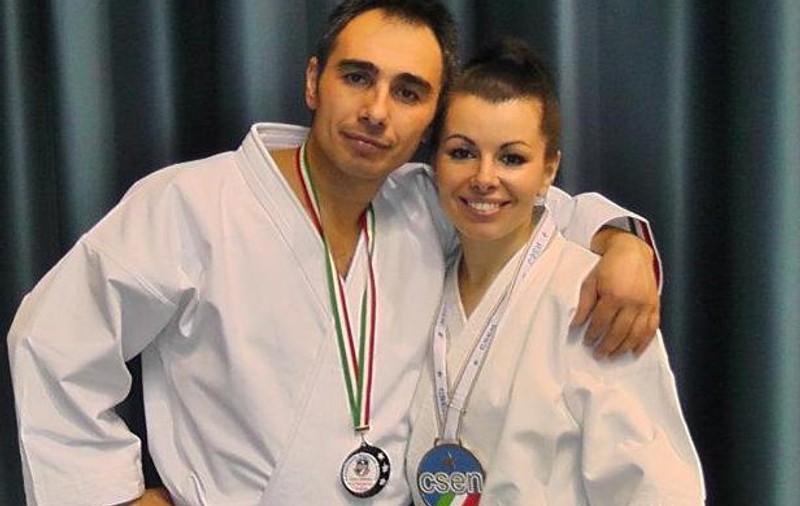 Ion şi Ancuţa Istrate, campioni de karate imigraţi in Italia: "În Romania ne antrenam în pădure"