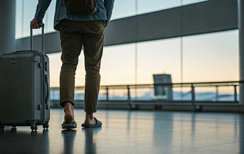 Pasagerilor li se cere să nu mai vină în aeroporturi în papuci și pijamale: „O pereche de blugi şi o cămaşă sunt suficiente”