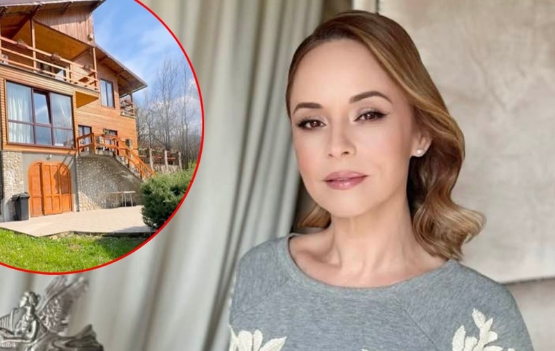 Cum arată în interior casa de vacanță a Andreei Marin. Imagini cu vila din Telega, județul Prahova