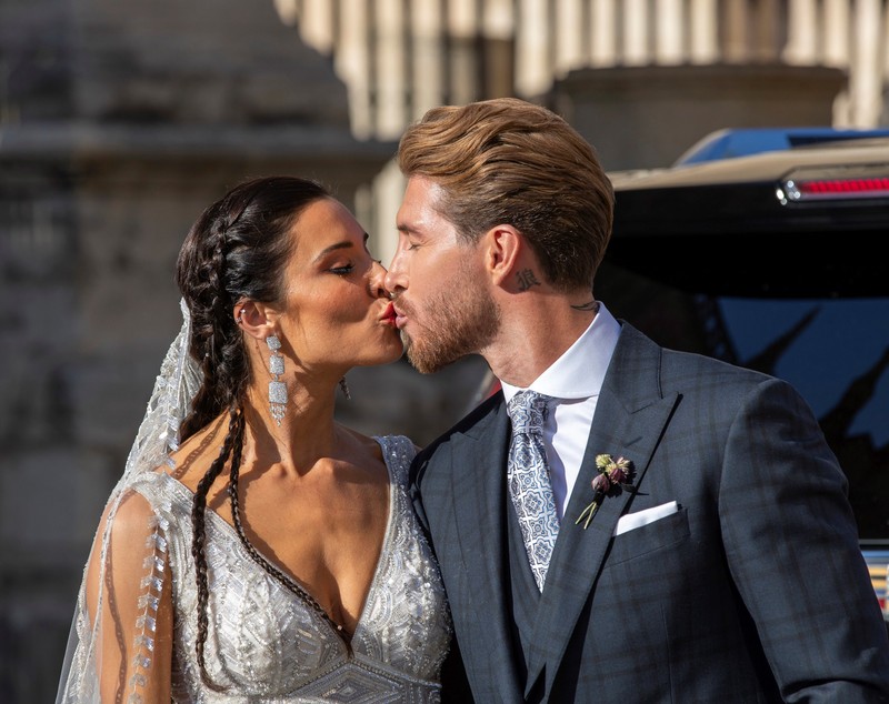 Sergio Ramos a plătit 1 milion de euro ca să-i cânte la nuntă  trupa AC/DC! Imagini de la cununia fotbalistului