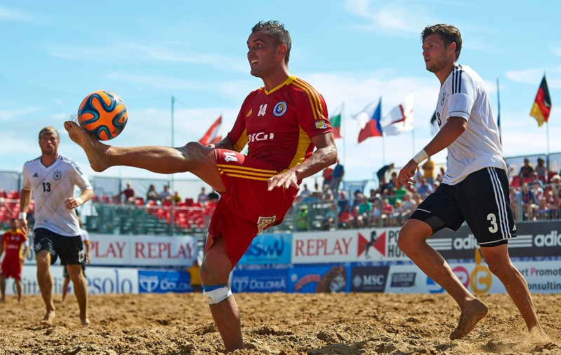 Revanșă pentru tricolori! Naționala României de fotbal pe plajă a învins Germania
