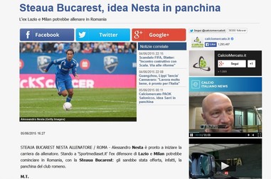 Anunţul italienilor e clar: Nesta la Steaua!