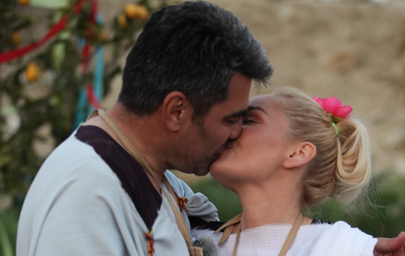FOTO EXCLUSIV/ După ce au făcut sex în camera servitorilor, Maria și Marcel Toader s-au încins în mare!